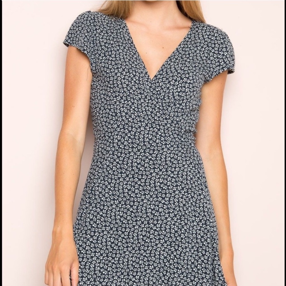 NWOT brandy Robbie wrap dress